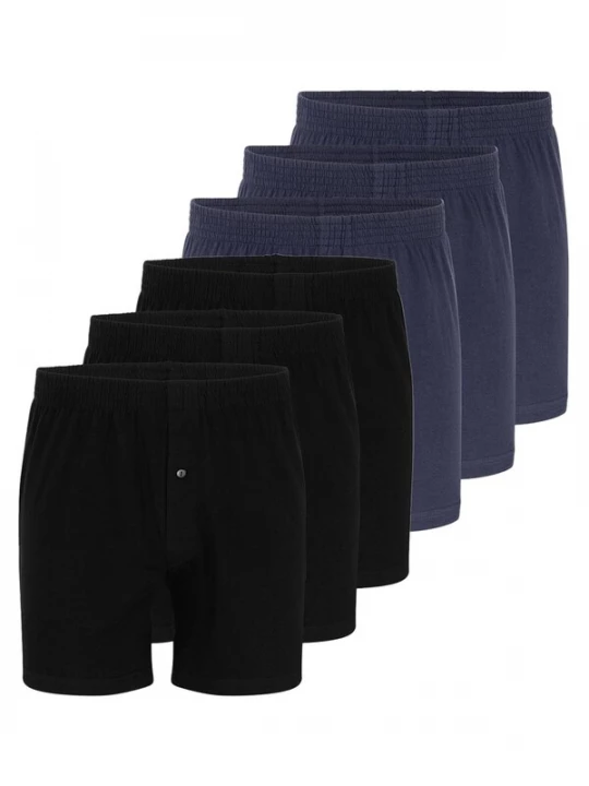 Foto van product Almonu Boxershorts 'Cotton' donkerblauw