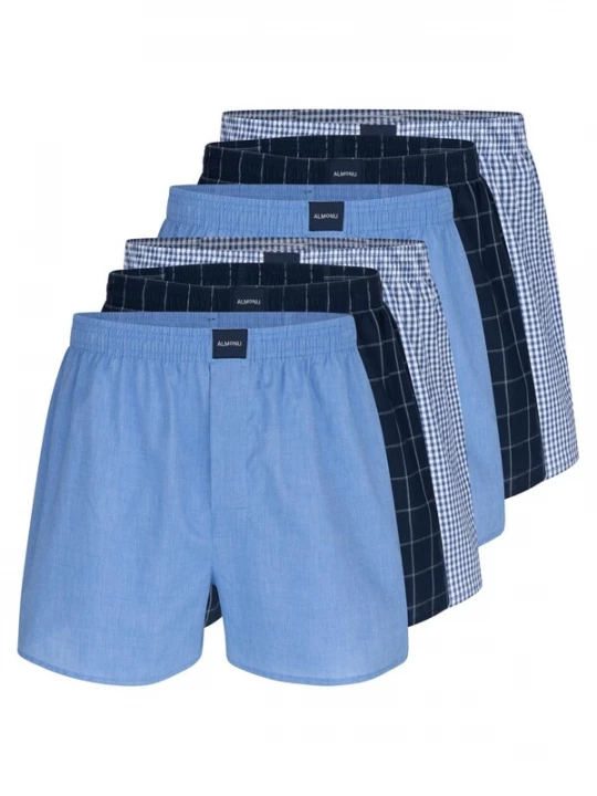 Foto van product Almonu Boxershorts 'Web' blauw