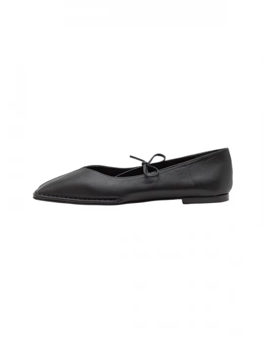 Foto van product Alohas Ballerina met riempjes 'Sway' zwart