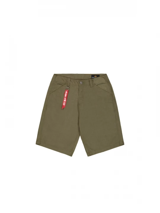Foto van product ALPHA INDUSTRIES Broek 'P41 Hbt Combat' olijfgroen / rood / wit