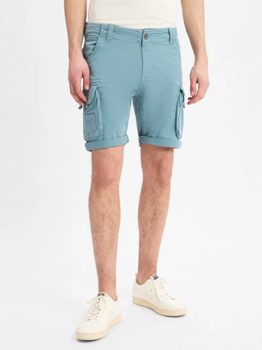Foto van product ALPHA INDUSTRIES Cargobroek ' Crew Short ' petrol