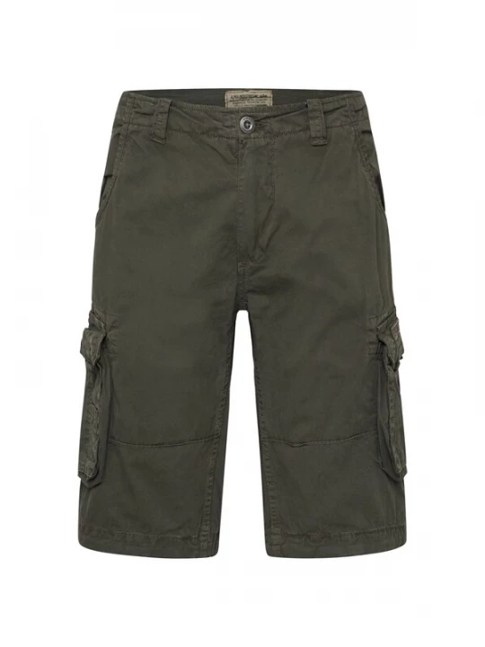 Foto van product ALPHA INDUSTRIES Cargobroek 'Jet' donkergrijs