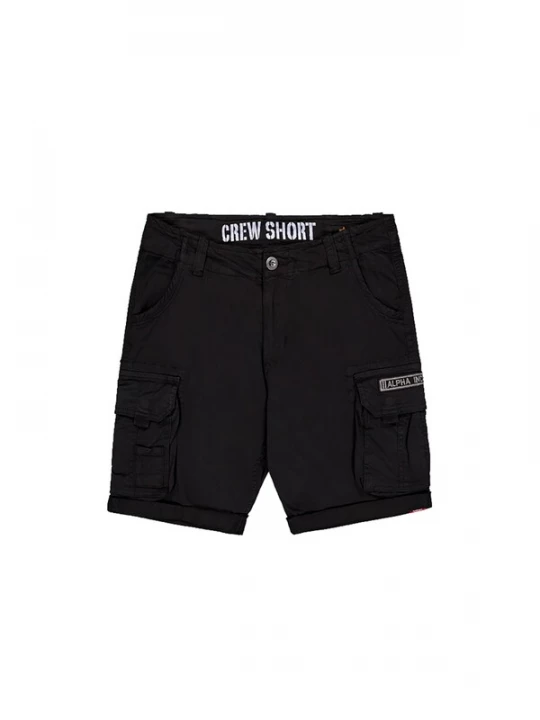 Foto van product ALPHA INDUSTRIES Cargobroek zwart / wit