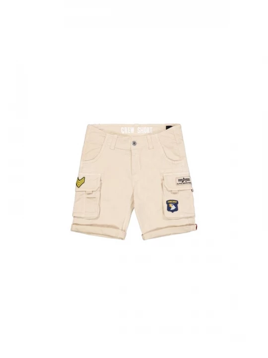 Foto van product ALPHA INDUSTRIES Cargobroek zwart / wolwit