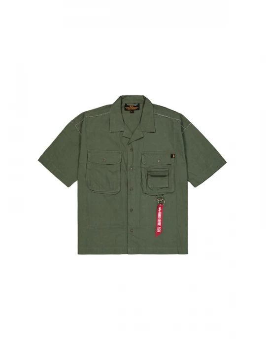 Foto van product ALPHA INDUSTRIES Overhemd olijfgroen