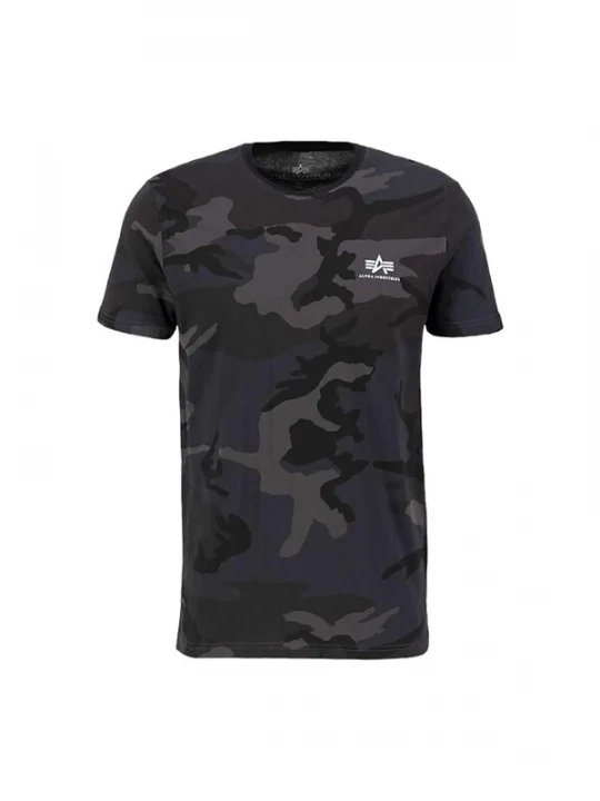 Foto van product ALPHA INDUSTRIES Shirt 'Backprint Camo' gemengde kleuren