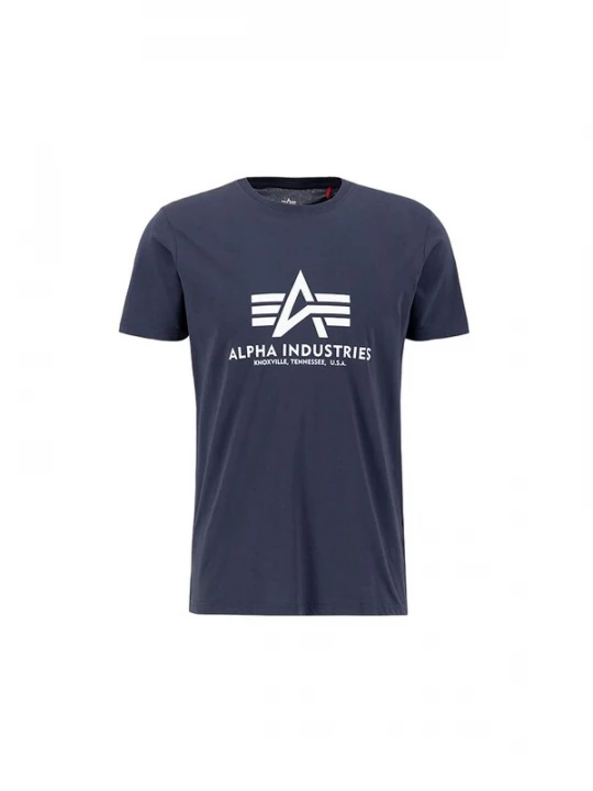 Foto van product ALPHA INDUSTRIES Shirt 'Basic' navy