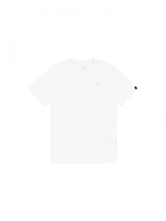 Foto van product ALPHA INDUSTRIES Shirt 'Basic TPU' zwart / wit