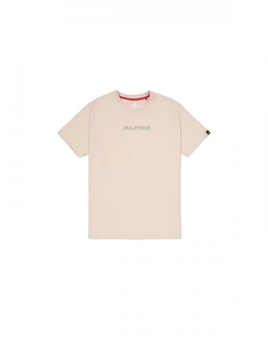 Foto van product ALPHA INDUSTRIES Shirt beige / jade groen
