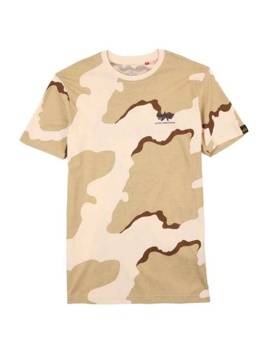 Foto van product ALPHA INDUSTRIES Shirt beige / lichtbeige / marine / bruin