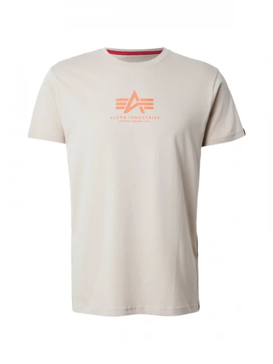 Foto van product ALPHA INDUSTRIES Shirt beige / oranje