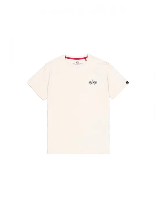 Foto van product ALPHA INDUSTRIES Shirt bloedrood / zwart / offwhite