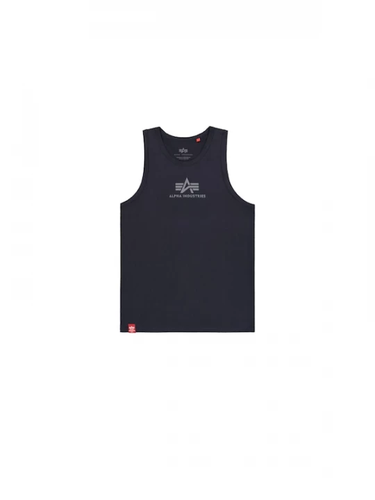 Foto van product ALPHA INDUSTRIES Shirt donkerblauw / grijs