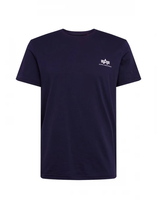 Foto van product ALPHA INDUSTRIES Shirt donkerblauw / wit