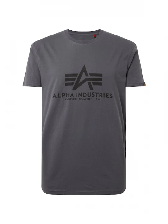 Foto van product ALPHA INDUSTRIES Shirt donkergrijs / zwart