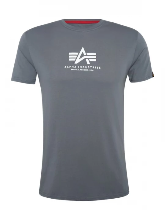 Foto van product ALPHA INDUSTRIES Shirt duifblauw / wit