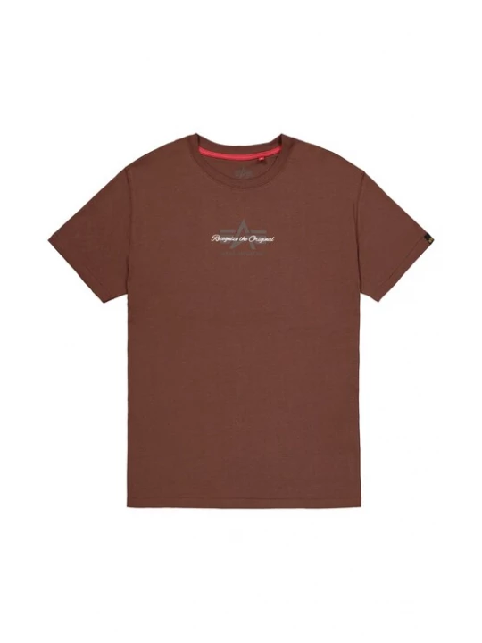 Foto van product ALPHA INDUSTRIES Shirt 'Foam' bruin / grijs / wit