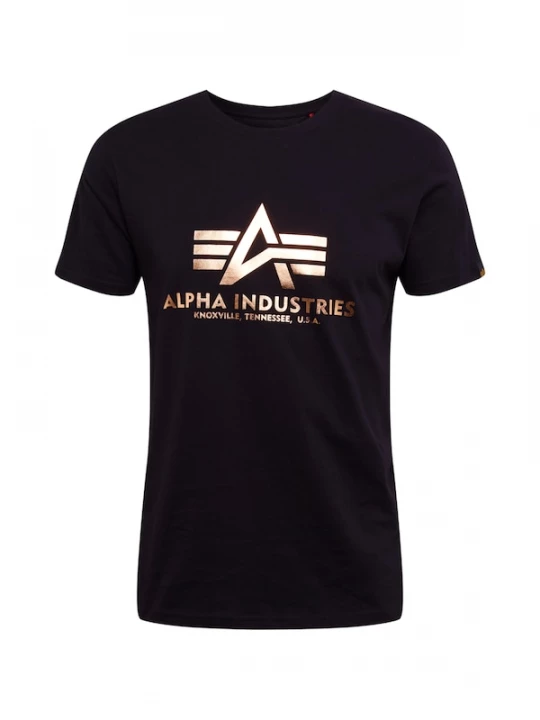 Foto van product ALPHA INDUSTRIES Shirt goud / zwart