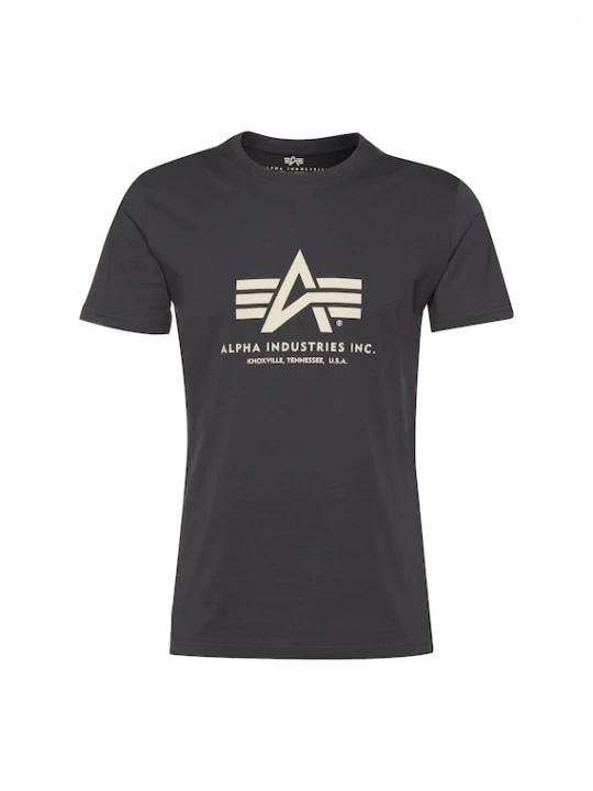 Foto van product ALPHA INDUSTRIES Shirt grafiet / wit