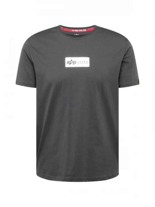 Foto van product ALPHA INDUSTRIES Shirt grafiet / zilver
