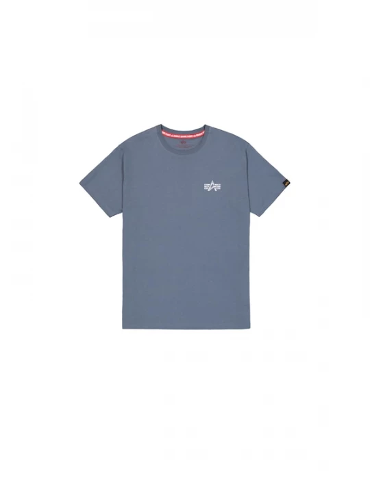 Foto van product ALPHA INDUSTRIES Shirt grijs / rood / wit