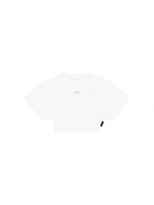 Foto van product ALPHA INDUSTRIES Shirt grijs / wit