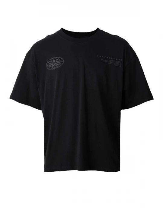 Foto van product ALPHA INDUSTRIES Shirt grijs / zwart