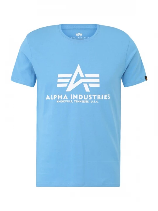 Foto van product ALPHA INDUSTRIES Shirt lichtblauw / wit