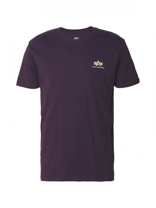 Foto van product ALPHA INDUSTRIES Shirt limoen / aubergine