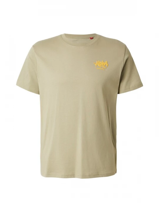 Foto van product ALPHA INDUSTRIES Shirt limoen / olijfgroen