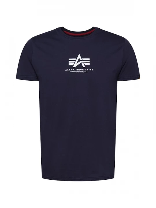 Foto van product ALPHA INDUSTRIES Shirt navy / wit