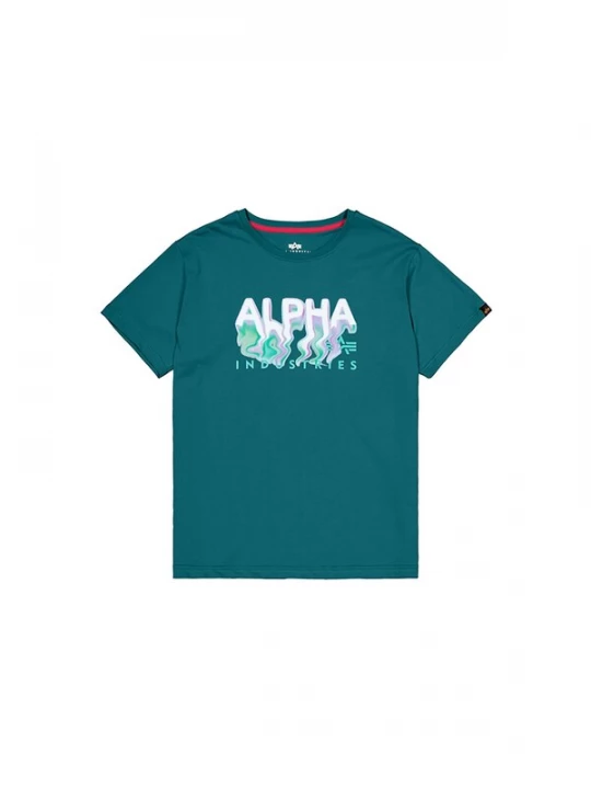 Foto van product ALPHA INDUSTRIES Shirt 'Nebu' groen