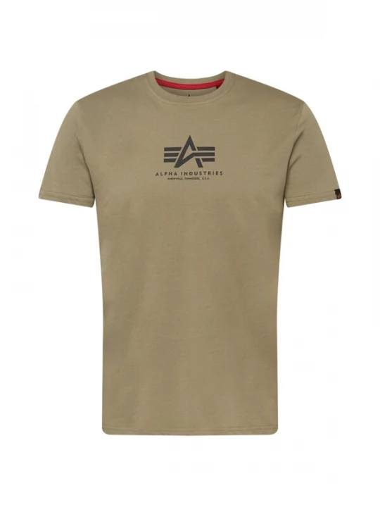Foto van product ALPHA INDUSTRIES Shirt olijfgroen / zwart