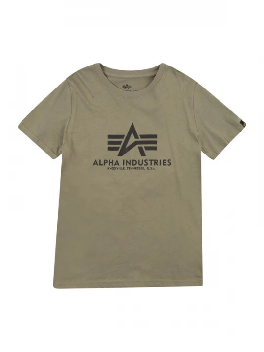 Foto van product ALPHA INDUSTRIES Shirt olijfgroen / zwart