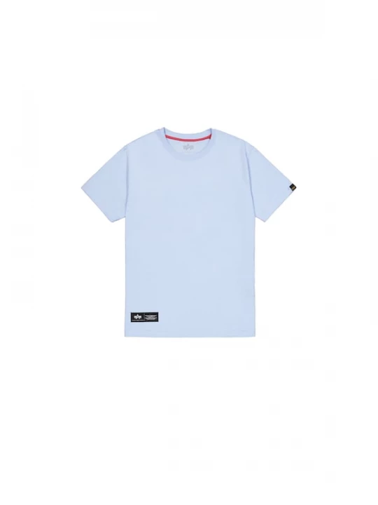 Foto van product ALPHA INDUSTRIES Shirt pastelblauw / wit