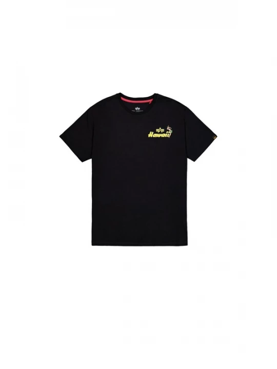 Foto van product ALPHA INDUSTRIES Shirt 'Pearl Harbor' geel / oranje / knalrood / zwart
