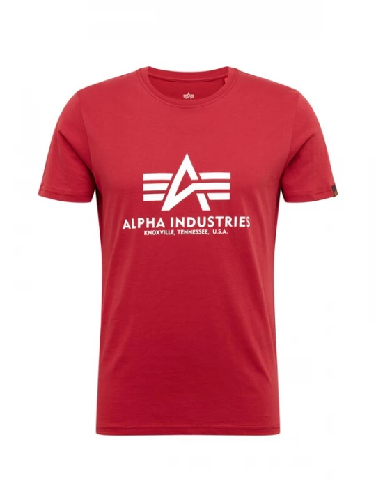 Foto van product ALPHA INDUSTRIES Shirt rood / wit