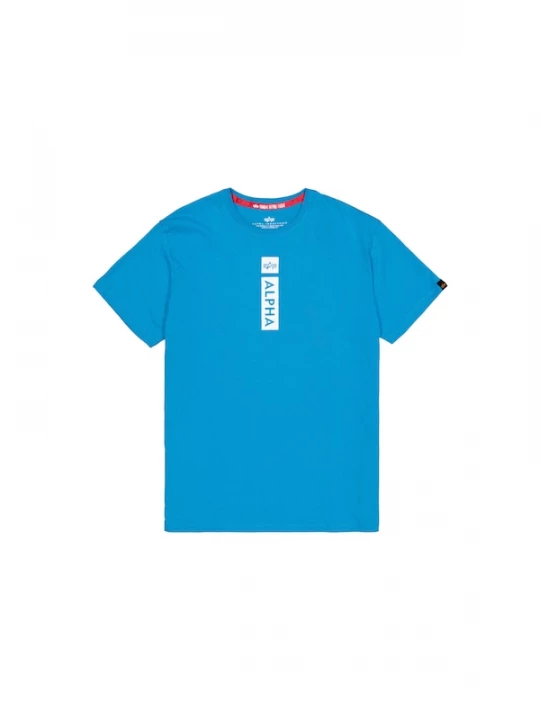 Foto van product ALPHA INDUSTRIES Shirt royal blue / koningsblauw / wit