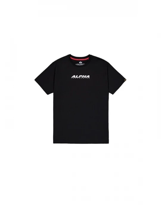Foto van product ALPHA INDUSTRIES Shirt 'Rubber' zwart