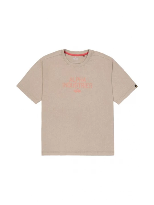 Foto van product ALPHA INDUSTRIES Shirt sand / lichtrood