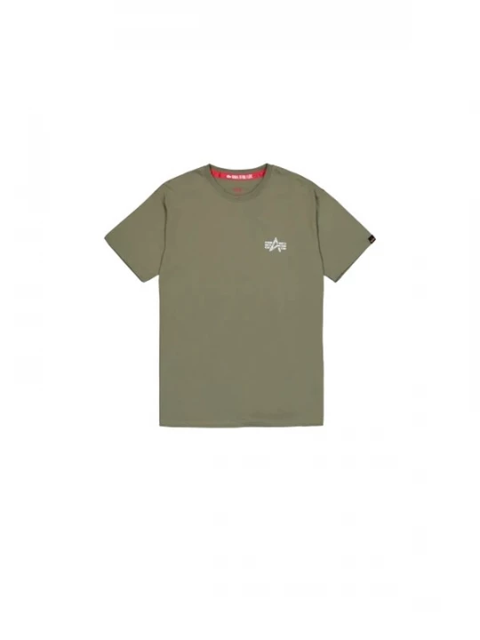 Foto van product ALPHA INDUSTRIES Shirt 'Signature' groen