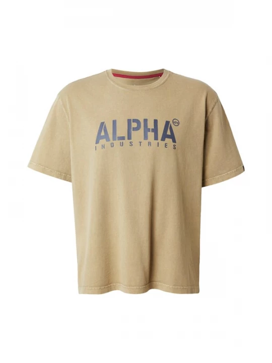 Foto van product ALPHA INDUSTRIES Shirt stone grey / kaki