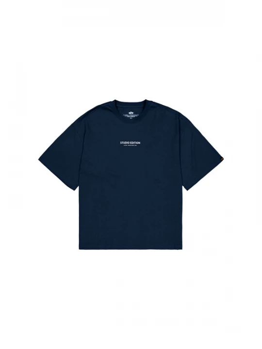 Foto van product ALPHA INDUSTRIES Shirt 'Studio Edition BP' marine / grijs / orchidee / wit