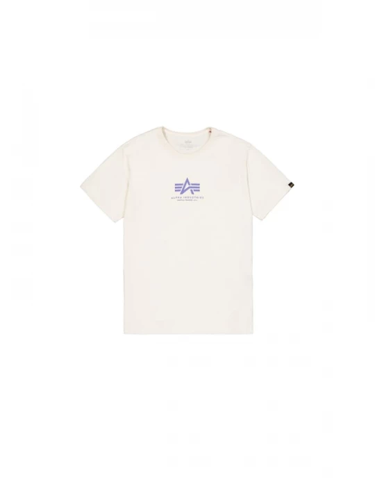 Foto van product ALPHA INDUSTRIES Shirt violetblauw / wit