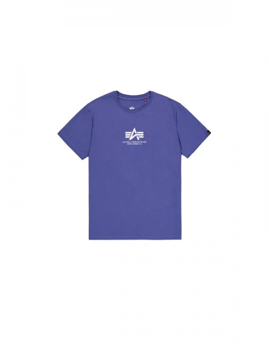 Foto van product ALPHA INDUSTRIES Shirt violetblauw / wit
