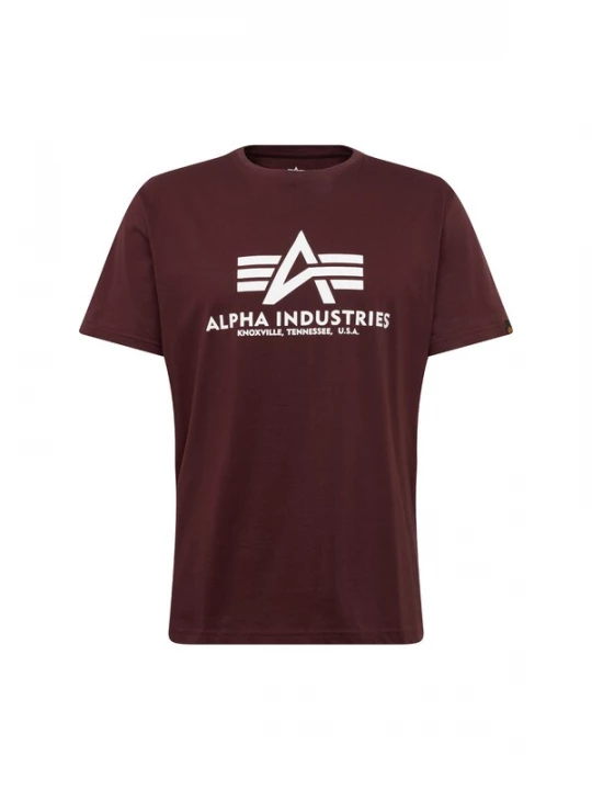 Foto van product ALPHA INDUSTRIES Shirt wijnrood / wit