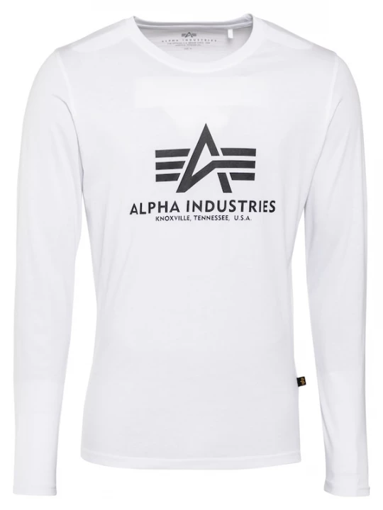 Foto van product ALPHA INDUSTRIES Shirt zwart / offwhite