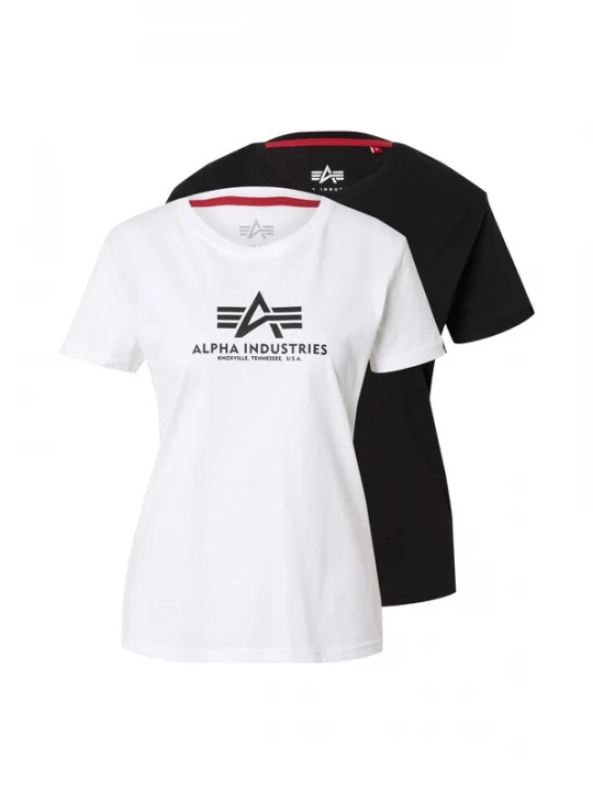 Foto van product ALPHA INDUSTRIES Shirt zwart / wit