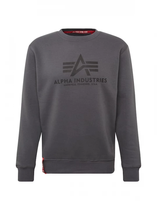 Foto van product ALPHA INDUSTRIES Sweatshirt antraciet / donkergrijs