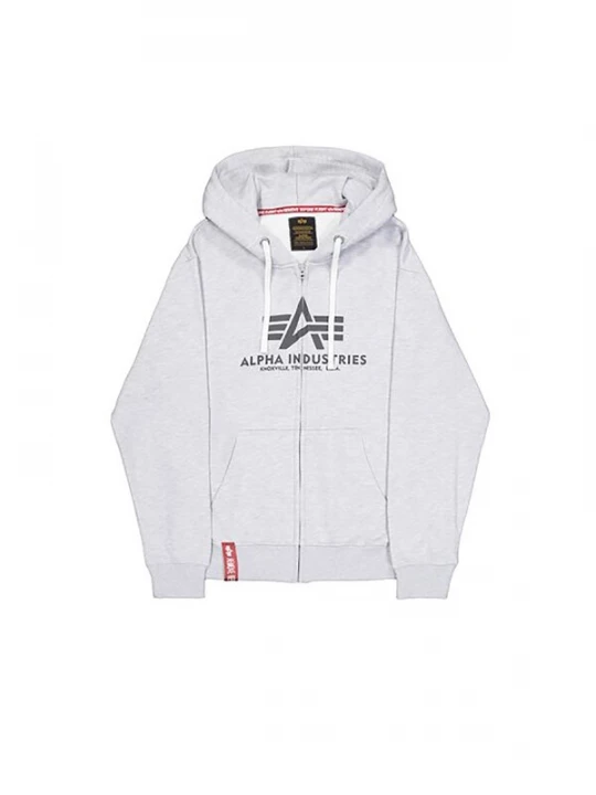 Foto van product ALPHA INDUSTRIES Sweatshirt 'Basic' lichtgrijs
